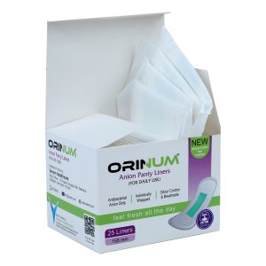 Anion Panty Liner 155mm 25pcs